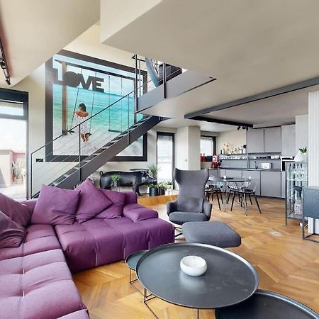 Апартаменты Stylovy Loft S Ohromnou Terasou Братислава Экстерьер фото