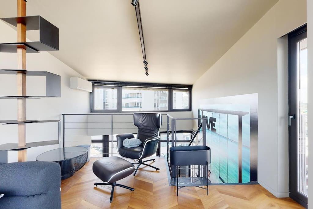 Апартаменты Stylovy Loft S Ohromnou Terasou Братислава Экстерьер фото