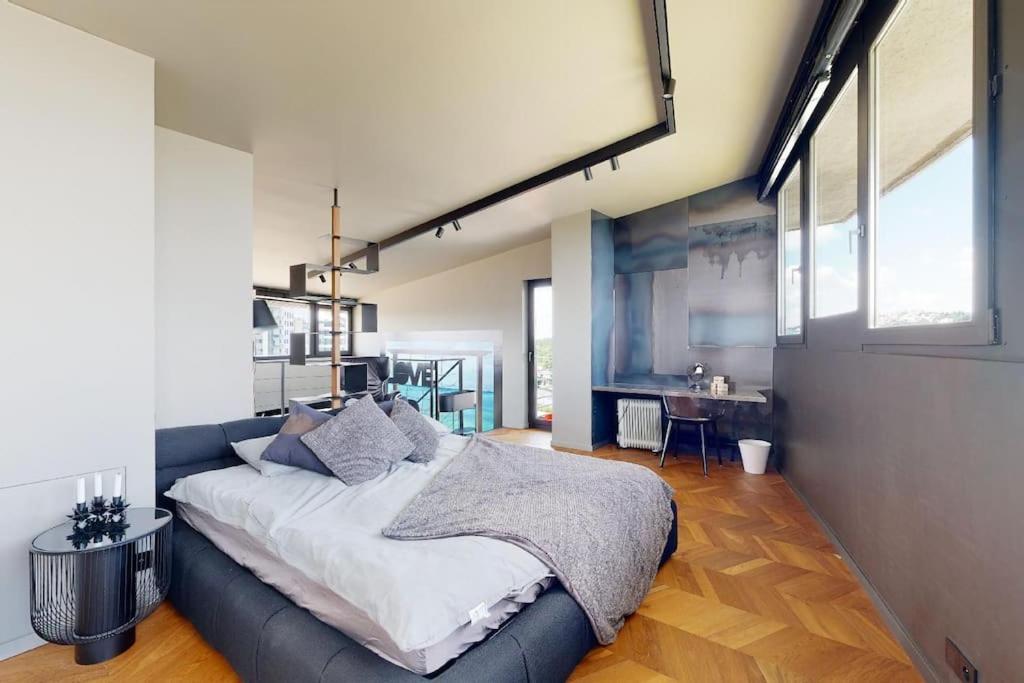 Апартаменты Stylovy Loft S Ohromnou Terasou Братислава Экстерьер фото