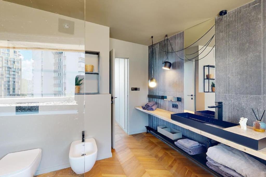 Апартаменты Stylovy Loft S Ohromnou Terasou Братислава Экстерьер фото